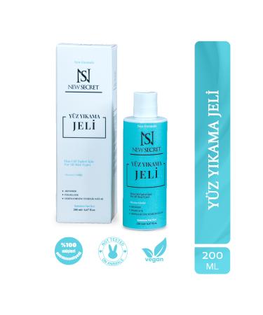 New Secret Cosmetic Face Wash Gel