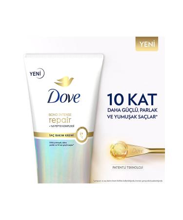 Dove Hair Care Conditioner Bond Intense Repair + Peptide Complex 170 ml - Buy Online on GoSupps.com