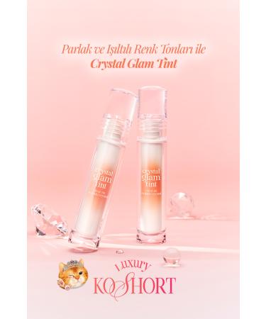 CLIO Non-sticky Intense Shimmer Tint CLIO Crystal Glam Tint (13 Koshort Pearl Coral) - Buy Online on GoSupps.com
