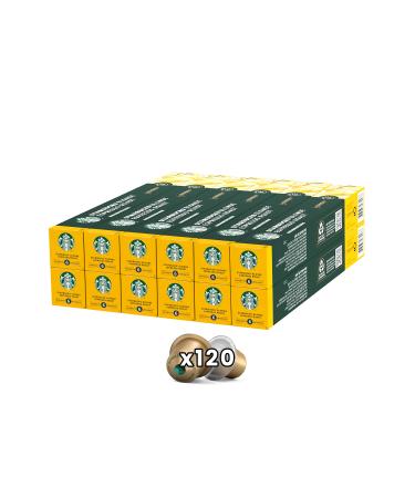 Starbucks Blonde Espresso Capsule Coffee 10 Pack x 12 Pieces Nespresso Compatible