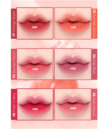 CLIO Non-sticky Intense Shimmer Tint CLIO Crystal Glam Tint (15 Grooming Peach Opal) - Buy Online on GoSupps.com