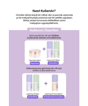 Missha Moisturizing Makeup Base that Neutralizes Color Irregularities and Smoothes Layering Fit Base (Violet) - Buy Online on GoSupps.com