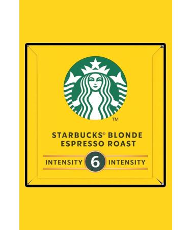 Starbucks Blonde Espresso Capsule Coffee 10 Pack x 6 Pieces Nespresso Compatible - Buy Online on GoSupps.com