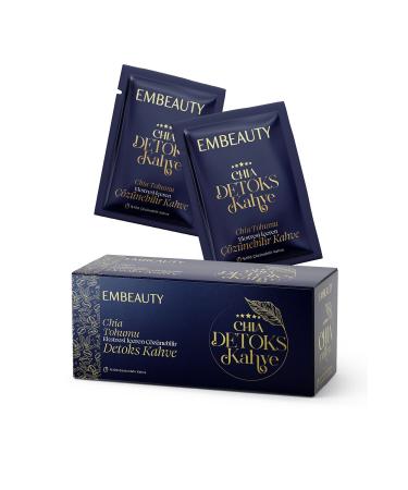 Embeauty Detox Form Coffee with Chia Seeds Helps Lose Weight and Eliminate Edema - Buy Online on GoSupps.com