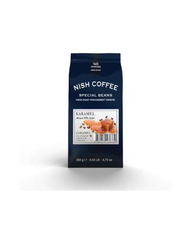 Nish Coffee Nish Caramel Flavored Filter Coffee 250 Gr - Buy Online on GoSupps.com