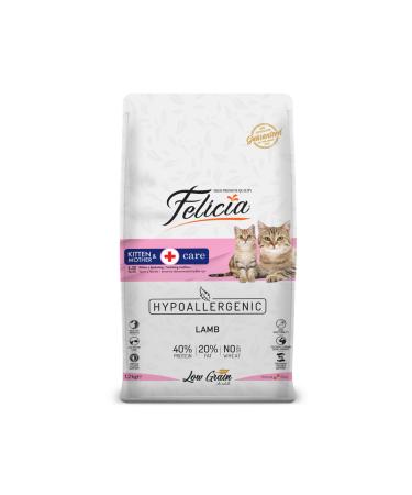 Felicia Low Grain 12 Kg Hypoallergenic Cat Food with Lamb Meat - Buy Online on GoSupps.com