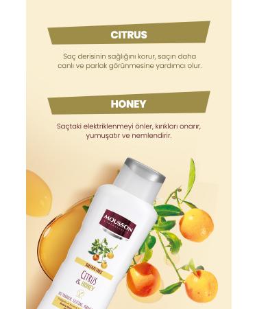 Mousson Curl-Clarifying Effective Sulfate-Free Hair Care Cream and Mask with Citrus and Honey - Buy Online on GoSupps.com