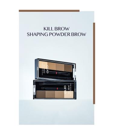 CLIO Warm Undertone Eyebrow Shadow Palette CLIO Kill Brow Shaping Powder Brow (01 Natural Warm Brown) - Buy Online on GoSupps.com