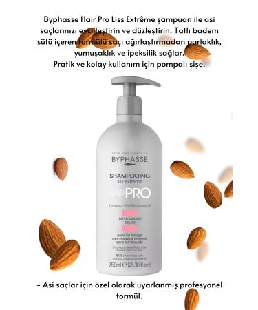 BYPHASSE Hair Pro Rebellious Hair Special Protective and Soothing Shampoo 750ml - Buy Online on GoSupps.com