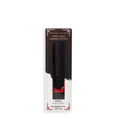 Revolution Truly Sinful Black Ring Lipstick - Lipstick Black - Buy Online on GoSupps.com