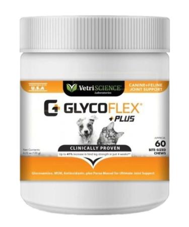 glycoflex Vetri-Science Glycoflex Plus Small 60Tablet (SKT:10.2025) - Buy Online on GoSupps.com