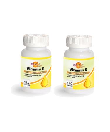 MEKA Nutrition Vitamin E 120 Softgel 2 Boxes