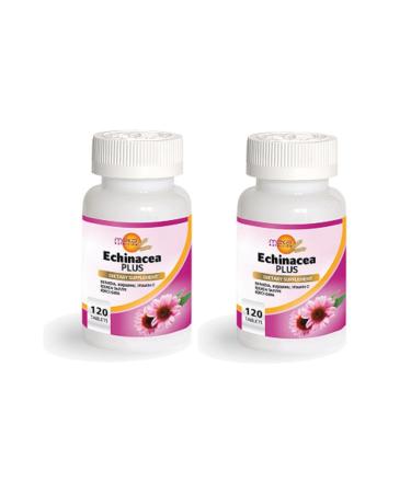 MEKA Nutrition Echinacea Echinacea Rosehip Vitamin C 2x120 Tablets Skt 19 December 2022