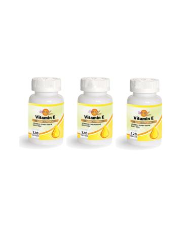 MEKA Nutrition Vitamin E 120 Softgel 3 Boxes