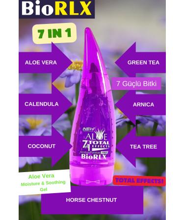 BioRLX 7 in 1 Herbal Effect Nourishing Moisturizing Gel with Aloe Vera (250 ML) - Buy Online on GoSupps.com