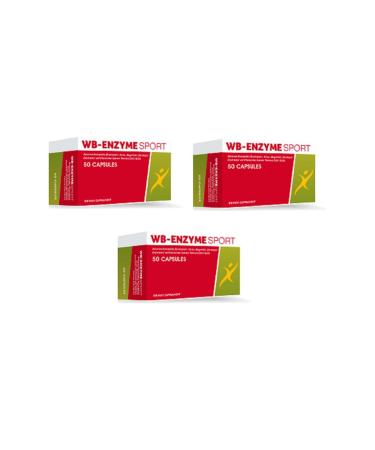 Force Nutrition Wb-enzyme(ANANAS) Sport 50 Capsules | 3 Pieces