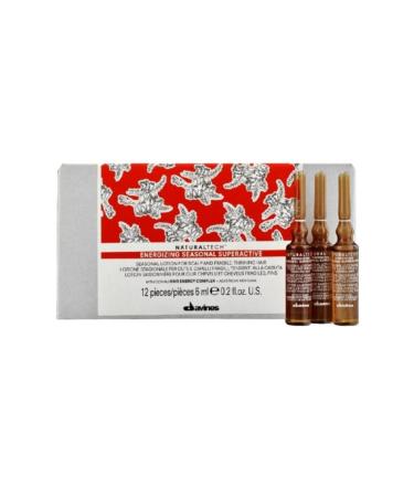 Davines Energizing Seasonal Superactive Anti-Hair Loss Revitalizing Lotion 12x6 ml - Buy Online on GoSupps.com