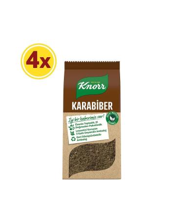 Knorr Spice Series Black Pepper 60 gr X 4 Pieces