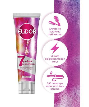 Elidor 7 in 1 Hair Beautifying Care Cream Contains Collagen 150 ml X2 - Buy Online on GoSupps.com