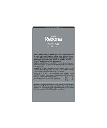 Rexona Men Clinical Protection Stick Deodorant Active Fresh Up to 96 Hours Protection 45 ml X2 Pieces - Buy Online on GoSupps.com