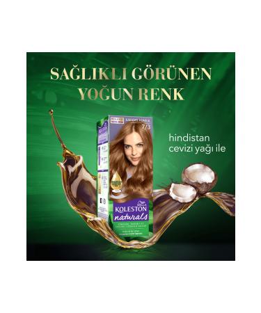 Wella Koleston Naturals Hair Dye 7/3 Caramel Blonde - Buy Online on GoSupps.com