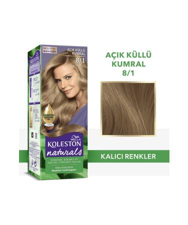 Wella Koleston Naturals Hair Dye 8/1 Light Ash Blonde