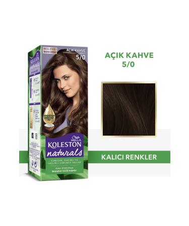 Wella Koleston Naturals Hair Dye 5/0 Light Brown