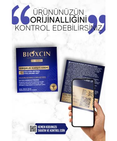 Bioxcin Age Reverse Anti-Wrinkle Cream 50 ml - Buy Online on GoSupps.com