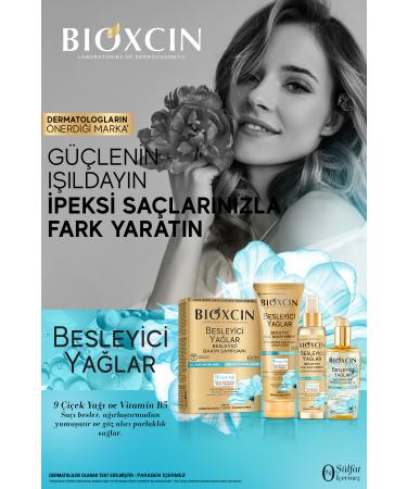 Bioxcin Nourishing Oils Care Conditioner 250 ML - Sulfate-Free Dry and Damaged Hair Anti-Hair Loss - Buy Online on GoSupps.com