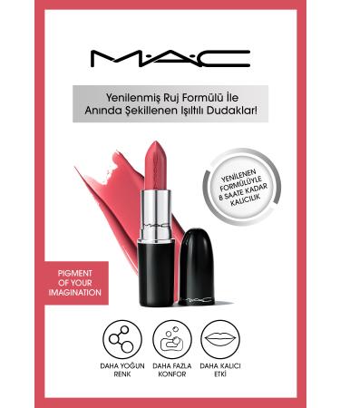 Mac Lusterglass Sheer-shine Lipstick- Pigment Of Your Imagination 773602609901