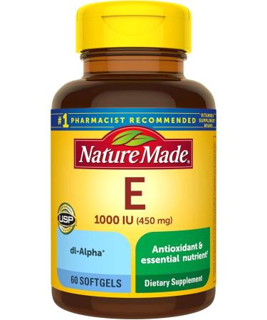 Nature Made Vitamin E 450 Mg 60 Softgels