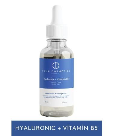Lona Cosmetics Hyaluronic Acid Serum Anti-Wrinkle Moisturizer Hyaluronic Acid Skin Care Serum - Buy Online on GoSupps.com