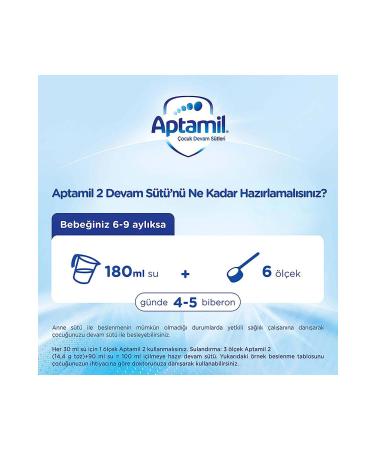 Aptamil 2 Follow-On Milk New Formula 1200 gr X 3 Pieces - Buy Online on GoSupps.com