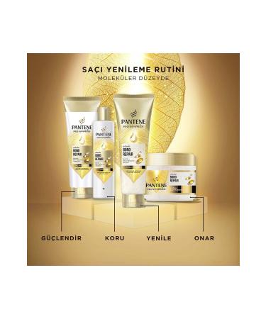 Pantene Bond Repair Shampoo 250 ml + Conditioner 160 ml + Intensive Treatment 150 ml + Mask 300 ml - Buy Online on GoSupps.com