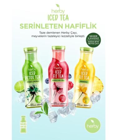 Herby Iced Tea No Sugar Added 12 Pack Trial - Buy Online on GoSupps.com