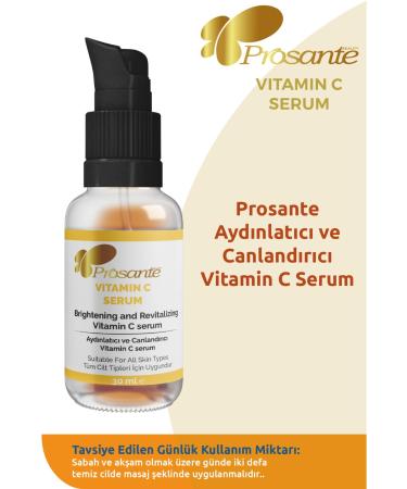 Prosante Anti-Spot 3 Pack - Vitamin C Brightening and Revitalizing Serum - 30 ml