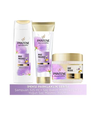 Pantene Pro-V Silky Shine Miracles Shampoo 325 ml + Conditioner 275 ml + Mask 300 ml