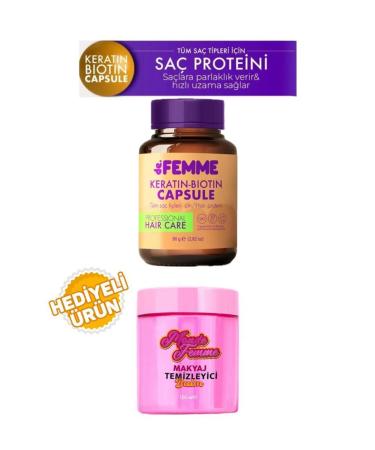 De Femme Hair Care Protein + Monde Femme Makeup Remover Balm 150 Ml Gift