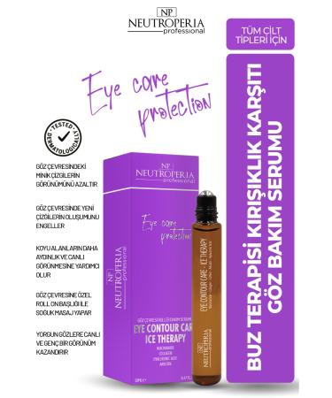 NEUTROPERIA Ice Therapy Under Eye Dark Circles and Anti-Wrinkle Roll On Serum 10 ml