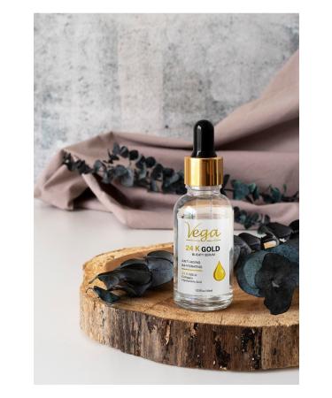 V GROUP 24k Gold Particle Hyaluronic Acid Anti-Wrinkle Collagen Face Care Skin Care Serum 30 - Buy Online on GoSupps.com