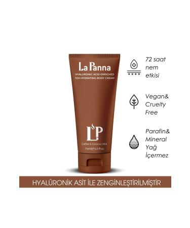 La Panna Coffee&Coconut Milk Body Cream 75ml