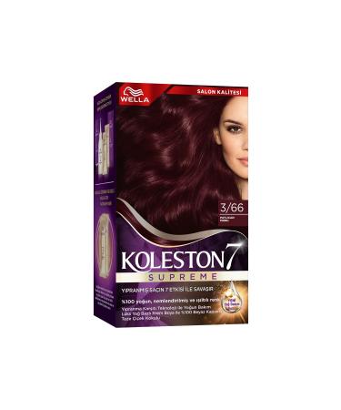 Wella Koleston Supreme Kit 3/66 Eggplant Purple - Buy Online on GoSupps.com