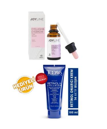 joy line Joyline Eyebrow Eyelash Repair Care Serum 30ml + Todays Repair Cream 100Ml Gift