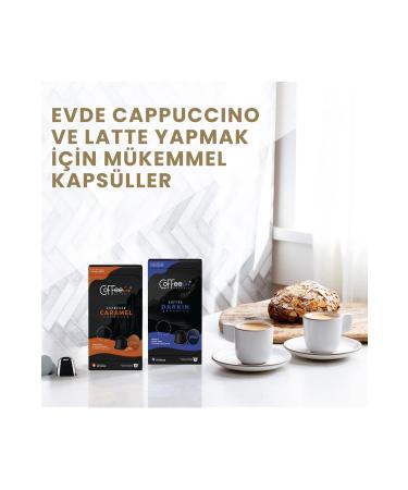 Coffeein Coffee Espresso Primein Aluminium Nespresso Compatible Capsule Coffee (10X10) Advantageous Package - Buy Online on GoSupps.com