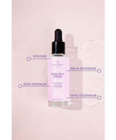Polente Natural Pure Skin Serum - Acne Blackhead Anti-Pore Serum - Niacinamide (50 ML) - Buy Online on GoSupps.com