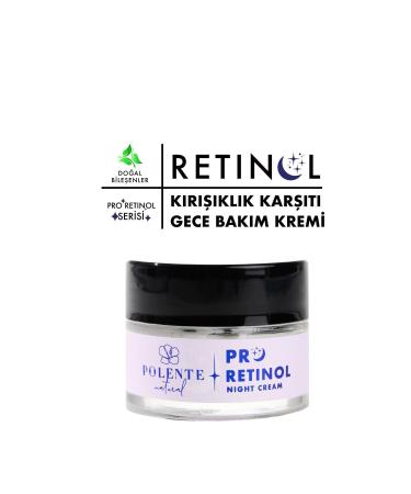 Polente Natural Pro Retinol Night Cream- Night Care Cream with Retinol (50 ML)
