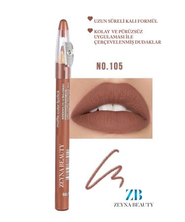 ZEYNABEAUTY Jumbo Lipliner Waterproof -Matte Jumbo Lipliner Waterproof