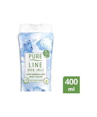 Pure Line Sea Minerals & Seaweed Shower Gel 400 ml