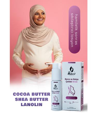 Mederol Cosmetics Abdominal and Hip Stretch Mark Cream Nourish Your Skin and Increase Elasticity 60 ml - Buy Online on GoSupps.com