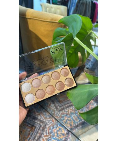 butiksosyete38 Glitter Eyeshadow Palette 10pcs